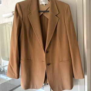 LAFAYETTE 148 NEW YORK Camel Wool Blazer